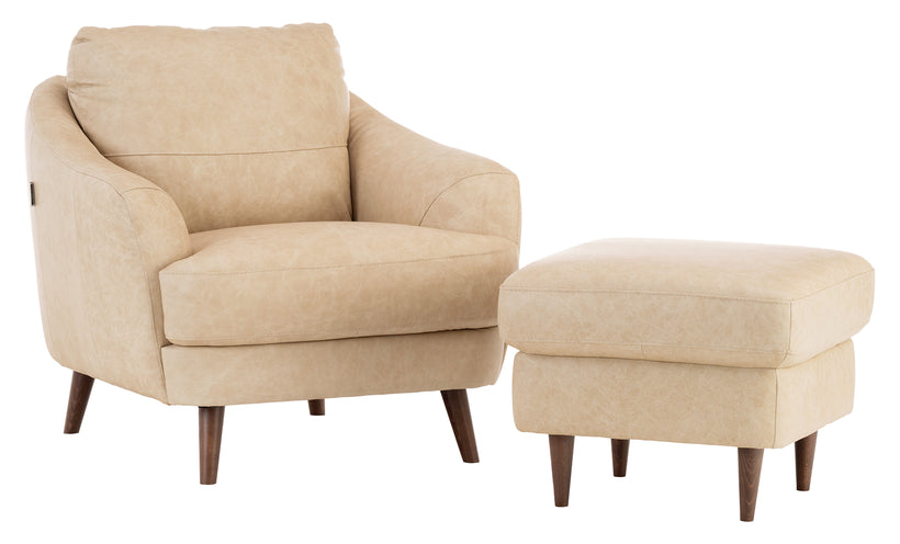 Jazz Leather Ottoman